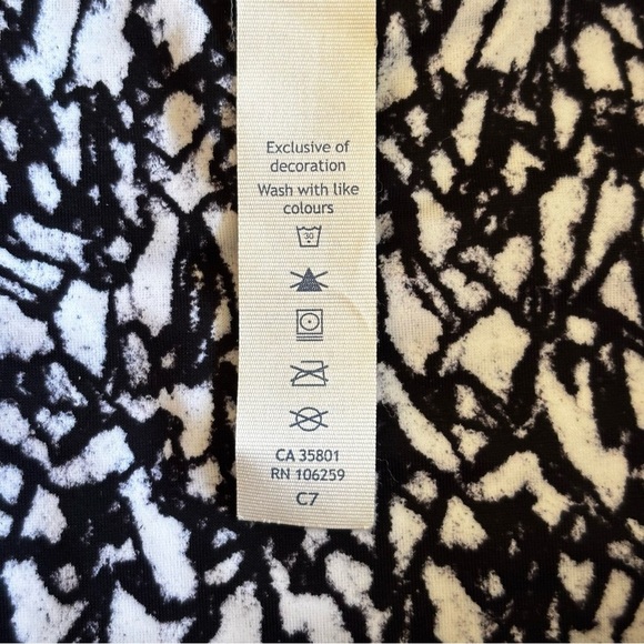 Lululemon 6 title flow full bottom black white bathing suit bikini bottom - Picture 6 of 10